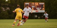 women's soccer action photo - Machi Kanematsu