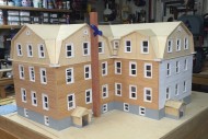 Green Gable scale model in process