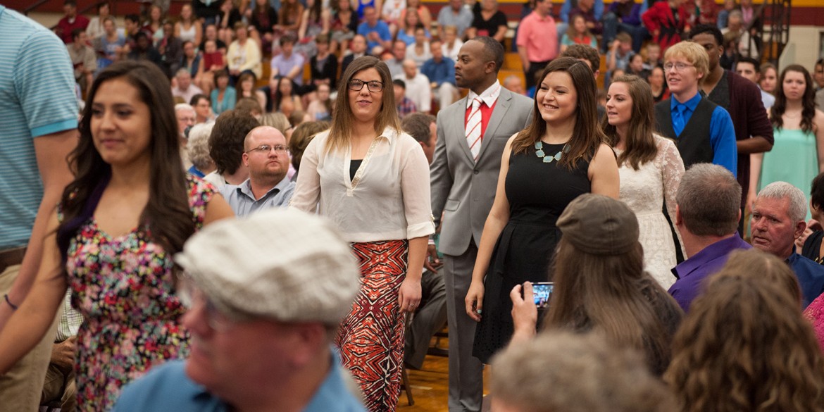 2015 Hesston College commencement processional