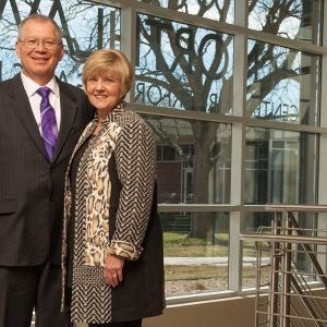 President Howard and Tami Keim