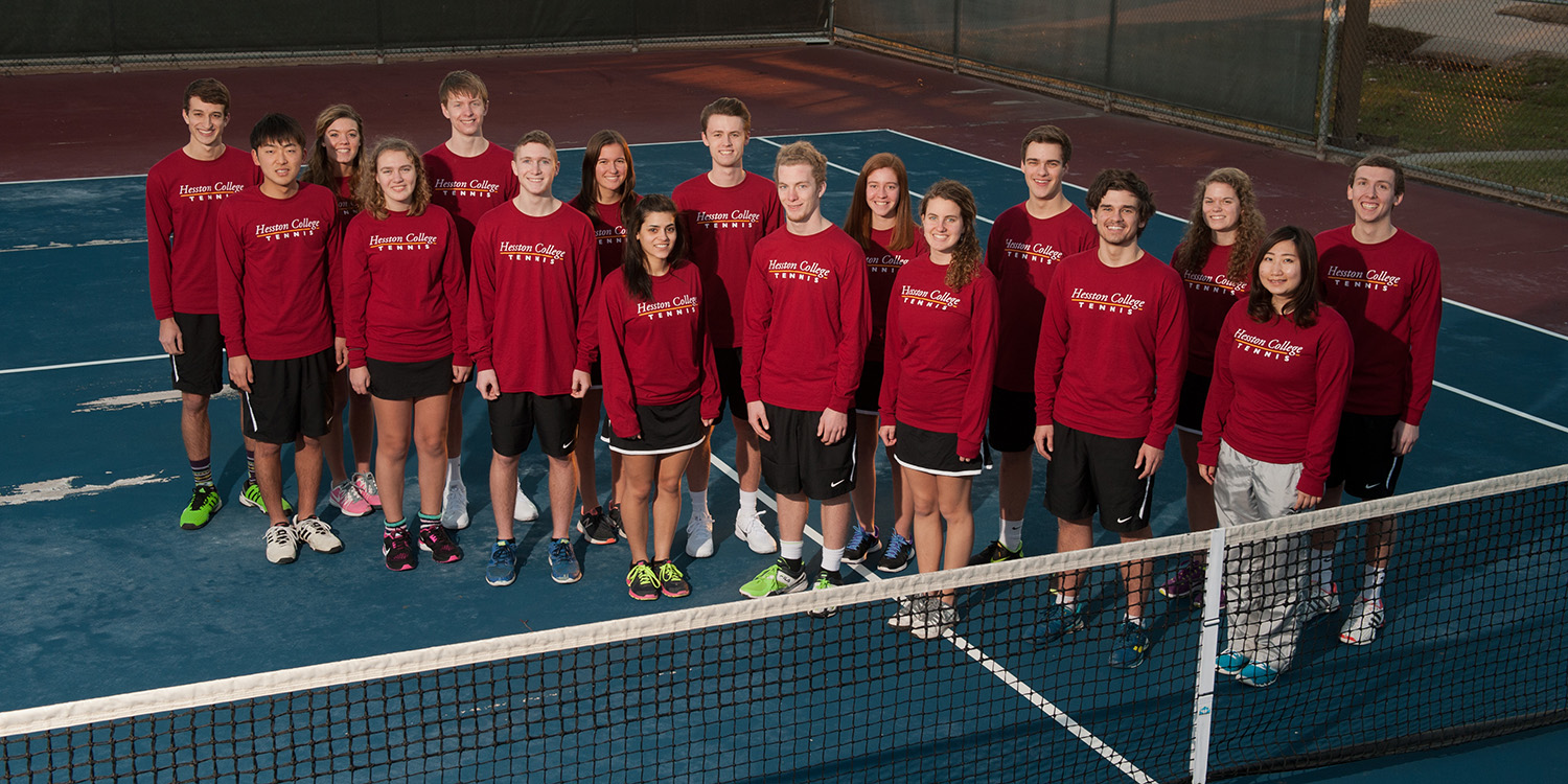 2016 Hesston College tennis team