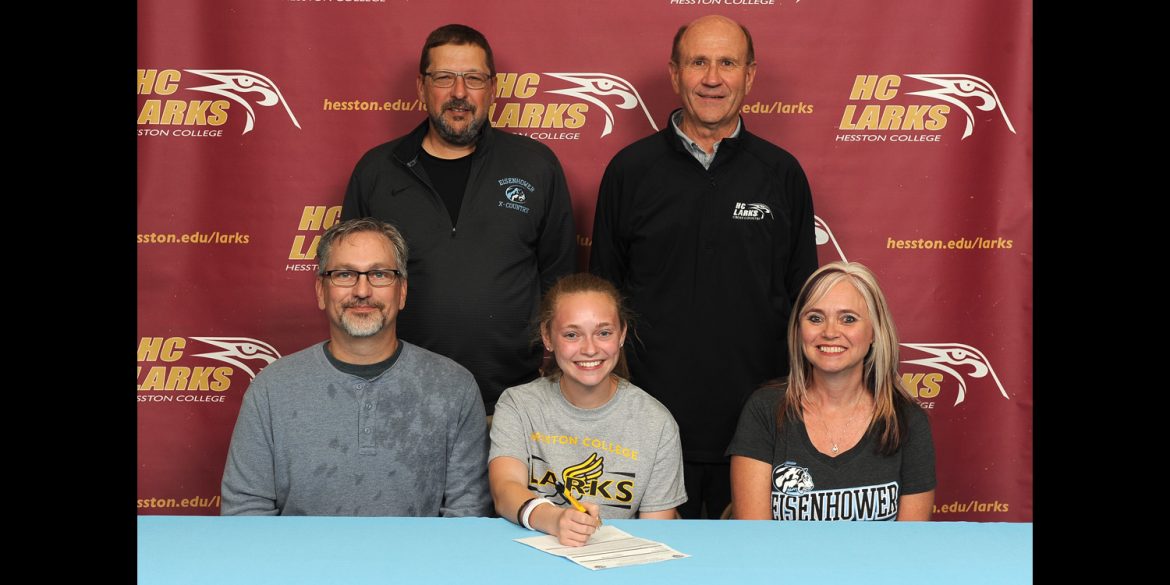 Sierra Broce signs to run cross country for Hesston College.