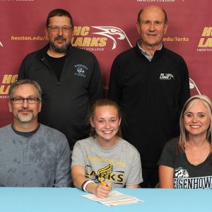Sierra Broce signs to run cross country for Hesston College.