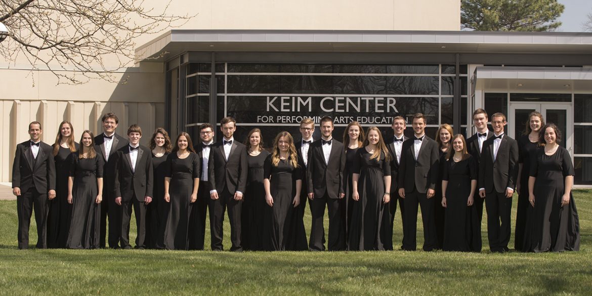 Hesston College Bel Canto Singers spring 2017