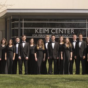 Hesston College Bel Canto Singers spring 2017