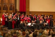 Hesston High Chorale performs at the Gala Concert at Homecoming 2016