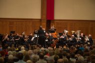 Chamber Orchestra plays at the Gala Concert at Homecoming 2016