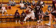 men's basketball action photo