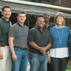 Peace Scholars from the HC class of 91 at the 25th anniversary reunion