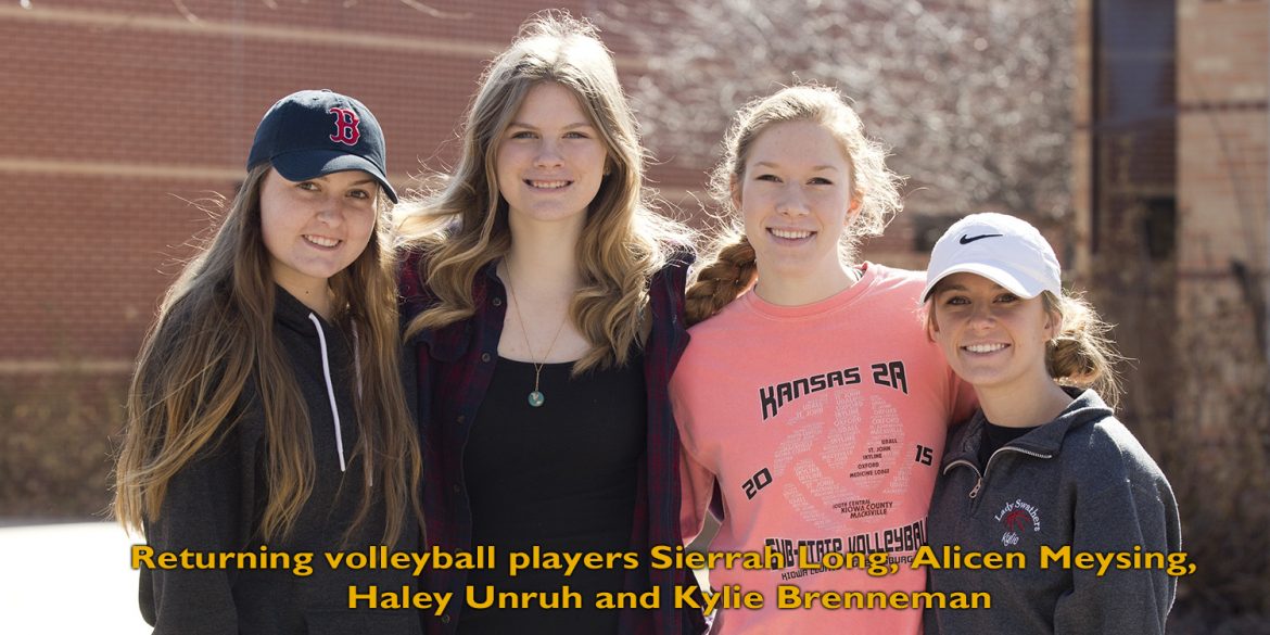 returning HC volleyball players
