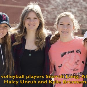 returning HC volleyball players
