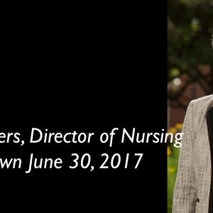 Director of Nursing, Bonnie Sowers, is stepping down from her role June 30, 2017 after 37 years.