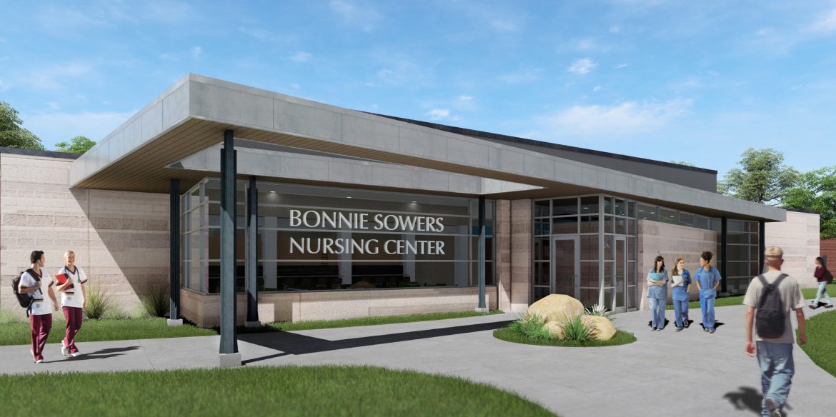 Bonnie Sowers Nursing Center - architect's rendering