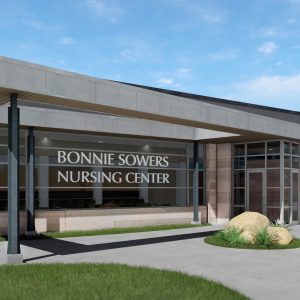 Bonnie Sowers Nursing Center - architect's rendering