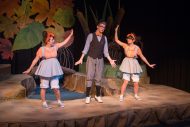 Photo from Hesston College production of A Year with Frog and Toad