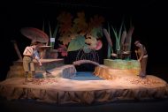 Photo from Hesston College production of A Year with Frog and Toad