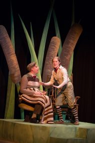 Photo from Hesston College production of A Year with Frog and Toad