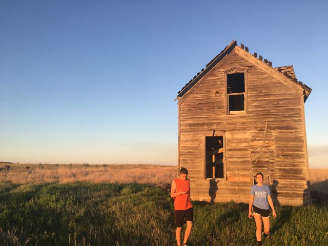 Visit Coronado Heights. Check. Silas Driver ’17 and Christy Kauffman ’17 see historic sites at the alleged location near Lindsborg, Kan., where Francisco Vásquez Coronado gave up his search for the seven cities of gold and turned around to return to Mexico.