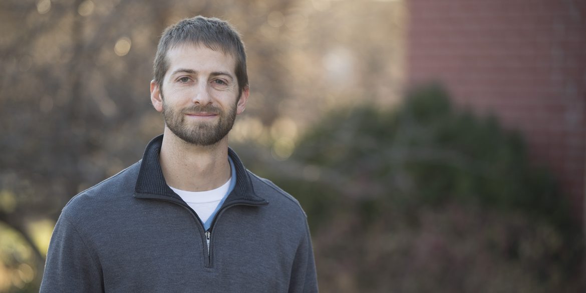 Hesston College cross country and track coach Matt Goetz