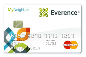Everence MyNeighbor credit card
