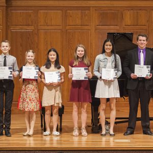 Bach Festival contest winners