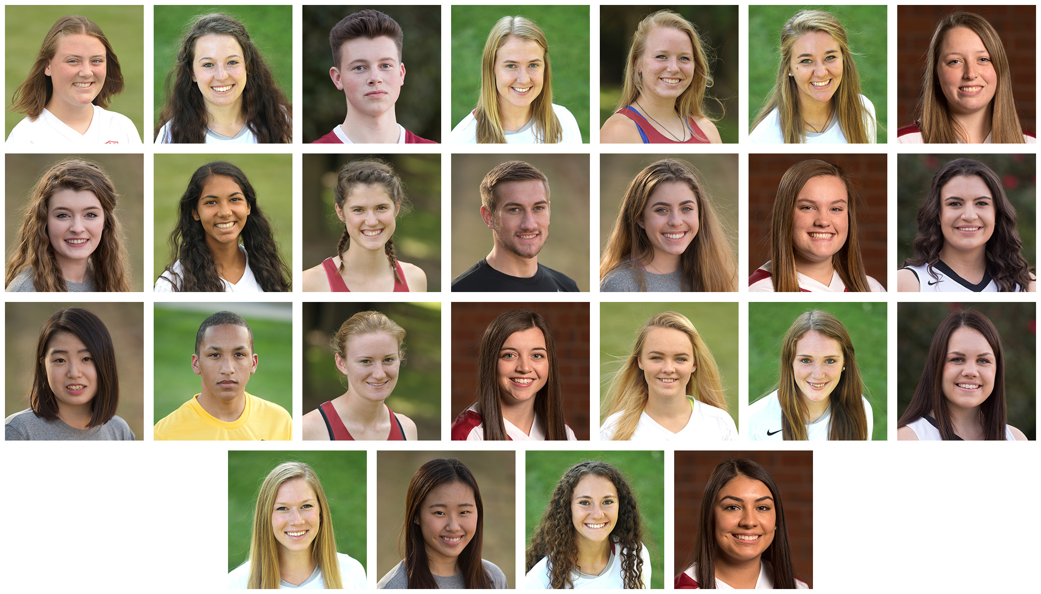 NJCAA academic honors recipients