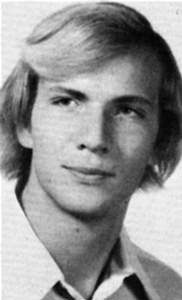 Doug Unruh as a Hesston College sophomore in 1973.