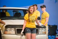 photo from the Hesston College production of Hands on a Hardbody, spring 2018