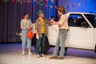 photo from the Hesston College production of Hands on a Hardbody, spring 2018