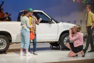 photo from the Hesston College production of Hands on a Hardbody, spring 2018