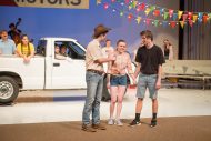 photo from the Hesston College production of Hands on a Hardbody, spring 2018