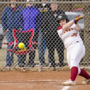Lark Softball action photo