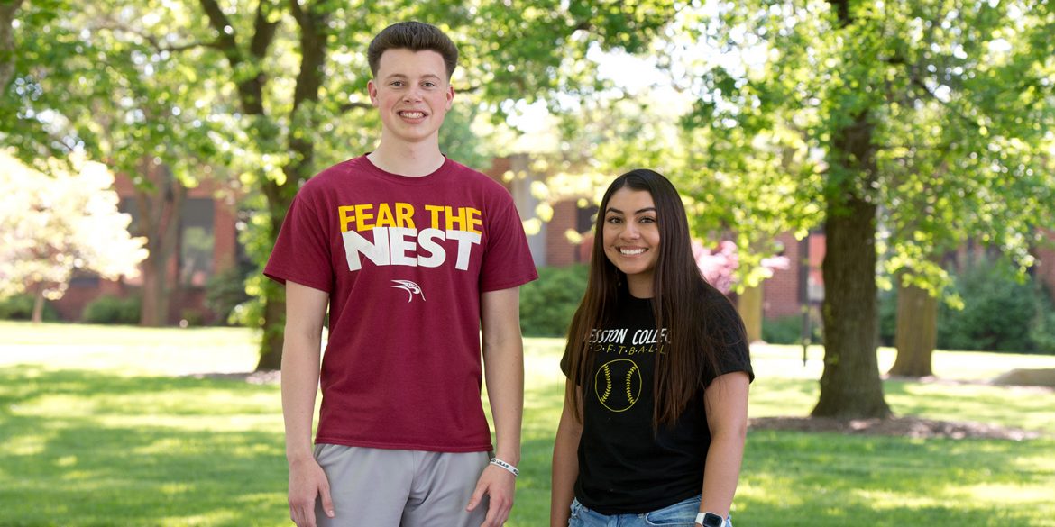 Lark Athletes of the Year 2018-19 - Cal Hartley and Lexi Avalos