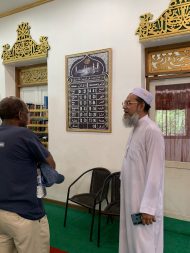 The Imam of the oldest mosque in Bangkok