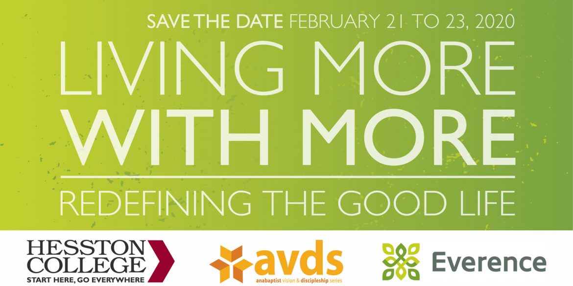 Living More with More - AVDS 2020