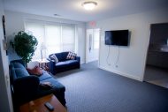 Hesston College Guest House living room