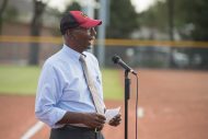 Bess Mullet Softball Field dedication