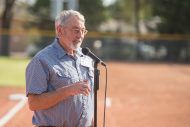 Bess Mullet Softball Field dedication