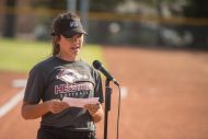 Bess Mullet Softball Field dedication