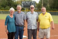 Bess Mullet Softball Field dedication