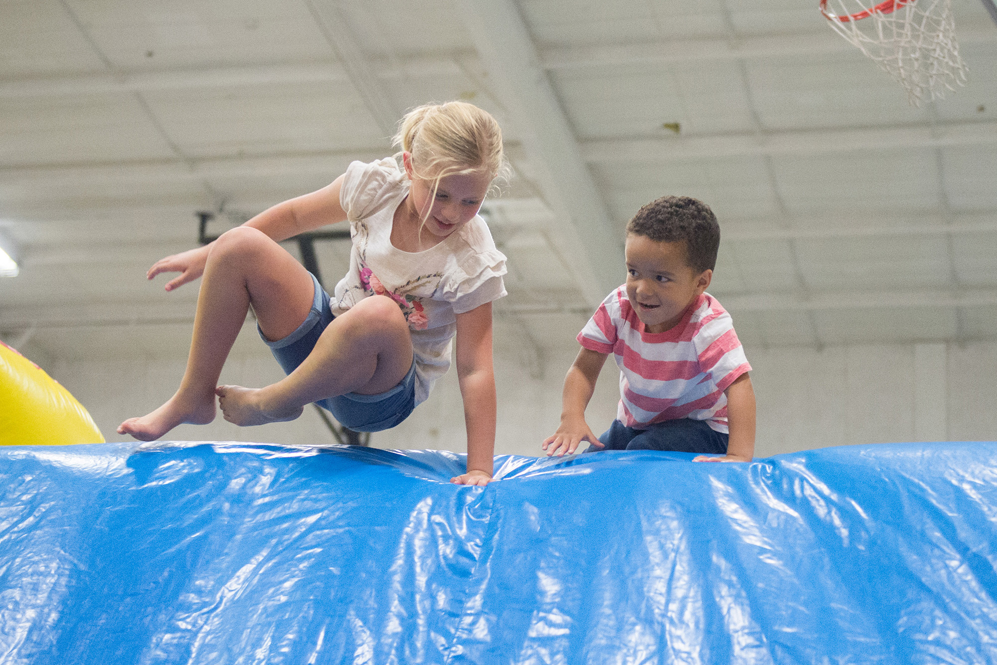 Kids enjoying the Kid Fest