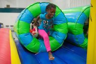 Alumni and community children enjoyed inflatables, face painting and more at the Kids’ Festival.