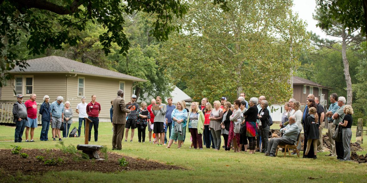 Mark Short Memorial dedication