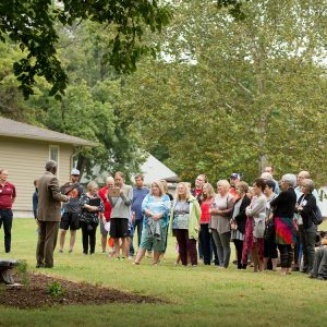 Mark Short Memorial dedication