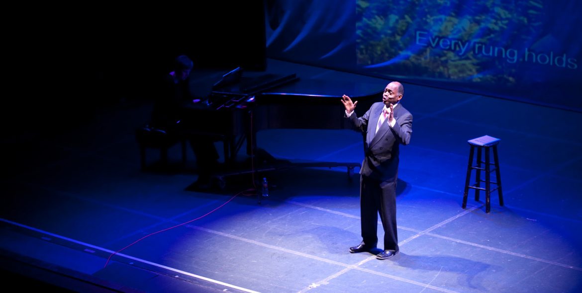 Tony Brown in I Go On Singing: Paul Robeson's Life in Word and Song