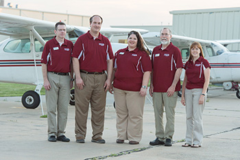 Hesston College Aviation staff