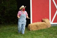 photo from the fall 2020 Hesston College Theatre production of Charlotte's Web