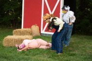 photo from the fall 2020 Hesston College Theatre production of Charlotte's Web