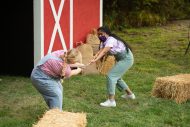 photo from the fall 2020 Hesston College Theatre production of Charlotte's Web