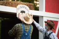 photo from the fall 2020 Hesston College Theatre production of Charlotte's Web